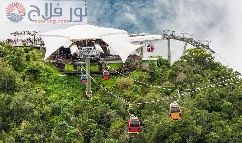 Langkawi cable car tourism Malaysia