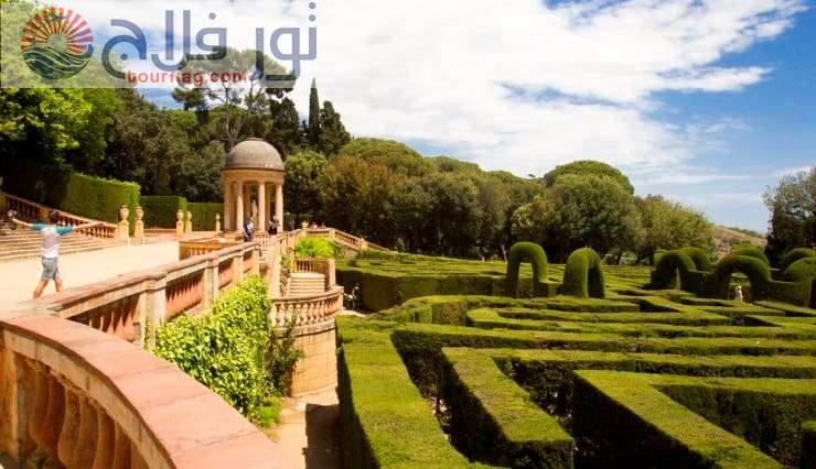 حديقة متاهة هورتا اماكن سياحه في برشلونه اسبانيا