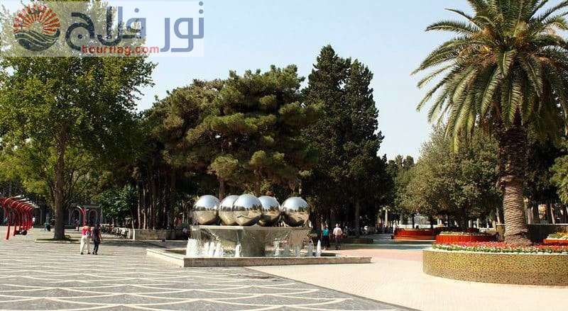 ساحة النافورات رحلات سياحية باكو اذربيجان