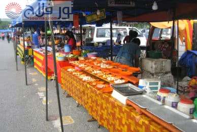 سوق لنكاوي الليلي الاماكن السياحية في لنكاوي