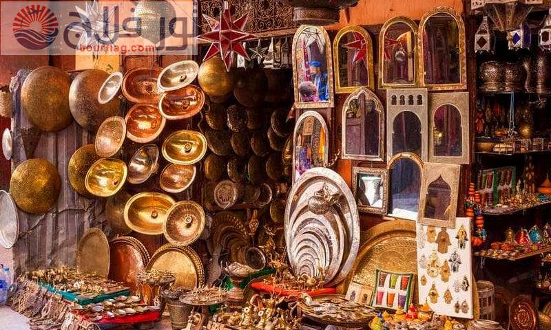 سوق مراكش أسواق مراكش المغرب