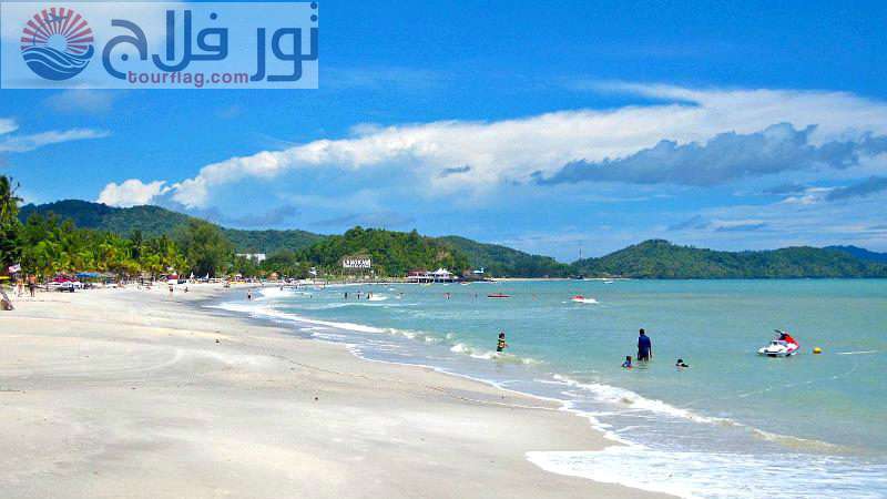 Cenang Beach the shores of Langkawi, Malaysia