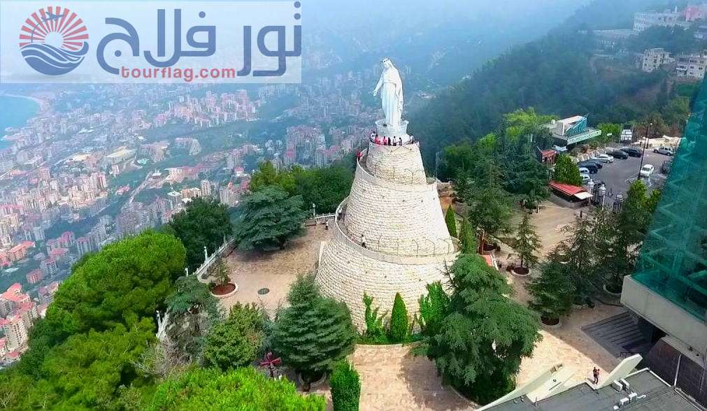 Our Lady of Lebanon Shrine in Harissa, Jounieh, Lebanon