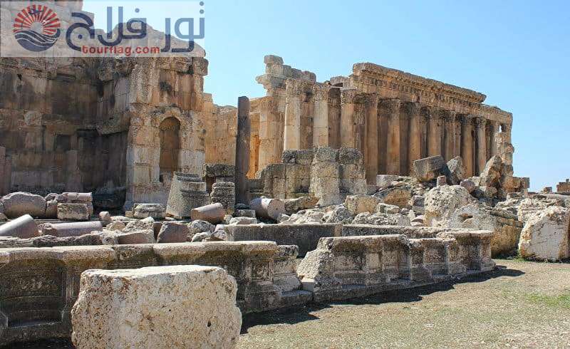 الاثار الرومانية في بعلبك لبنان سياحة