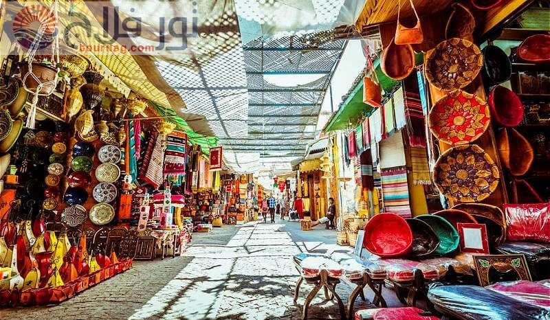 السوق القديم في الرباط اسواق المغرب