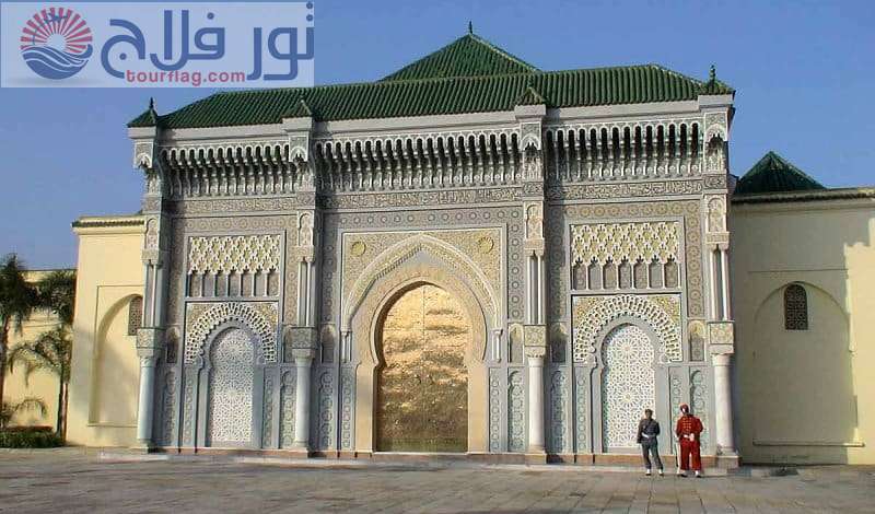 القصر الملكي في سياحه الدار البيضاء