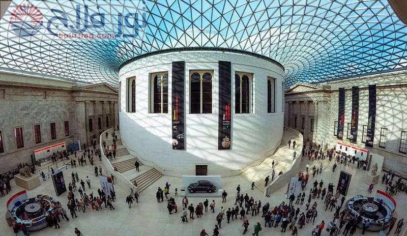 المتحف البريطاني شوارع لندن انجلترا