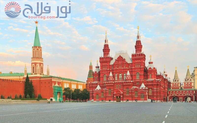 الميدان الأحمر الأماكن السياحية في موسكو