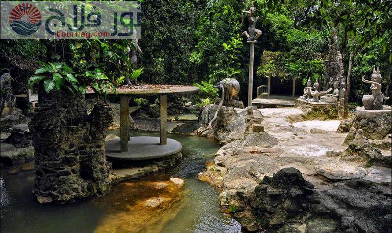 حديقة بوذا السرية اماكن السياحة في كوساموي تايلاند