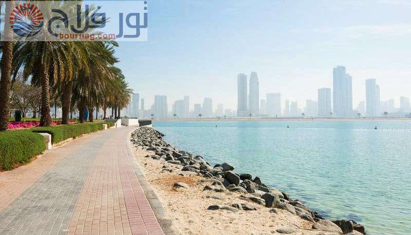 حديقة شاطئ الممزر شواطئ دبي الامارات
