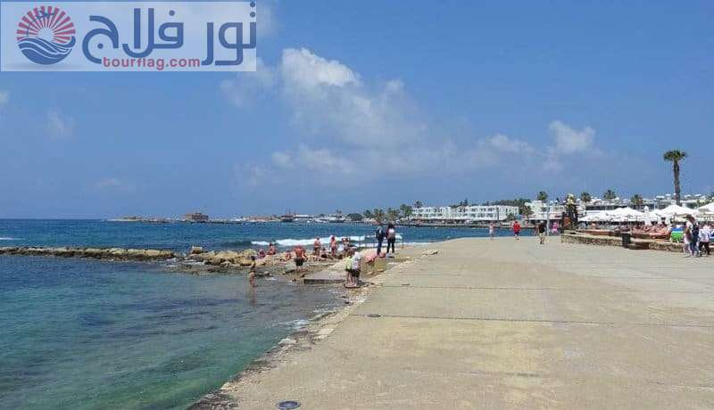 شاطئ اليكس سياحة بافوس قبرص