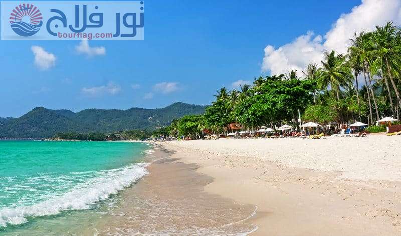 شاطئ تشاونج شواطئ كوساموي تايلاند
