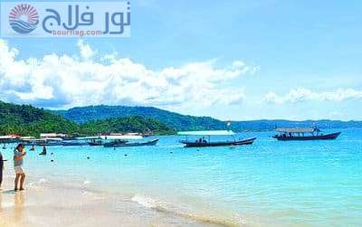شاطئ موتون شواطئ اندونيسيا سومطرة