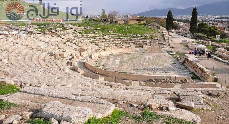 مسرح ديونيسوس افضل الاماكن في أثينا اليونان 