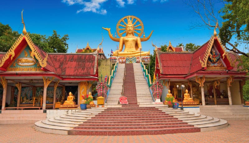 معبد بوذا الكبير أو وات فرا ياي كوساموي سياحه تايلاند